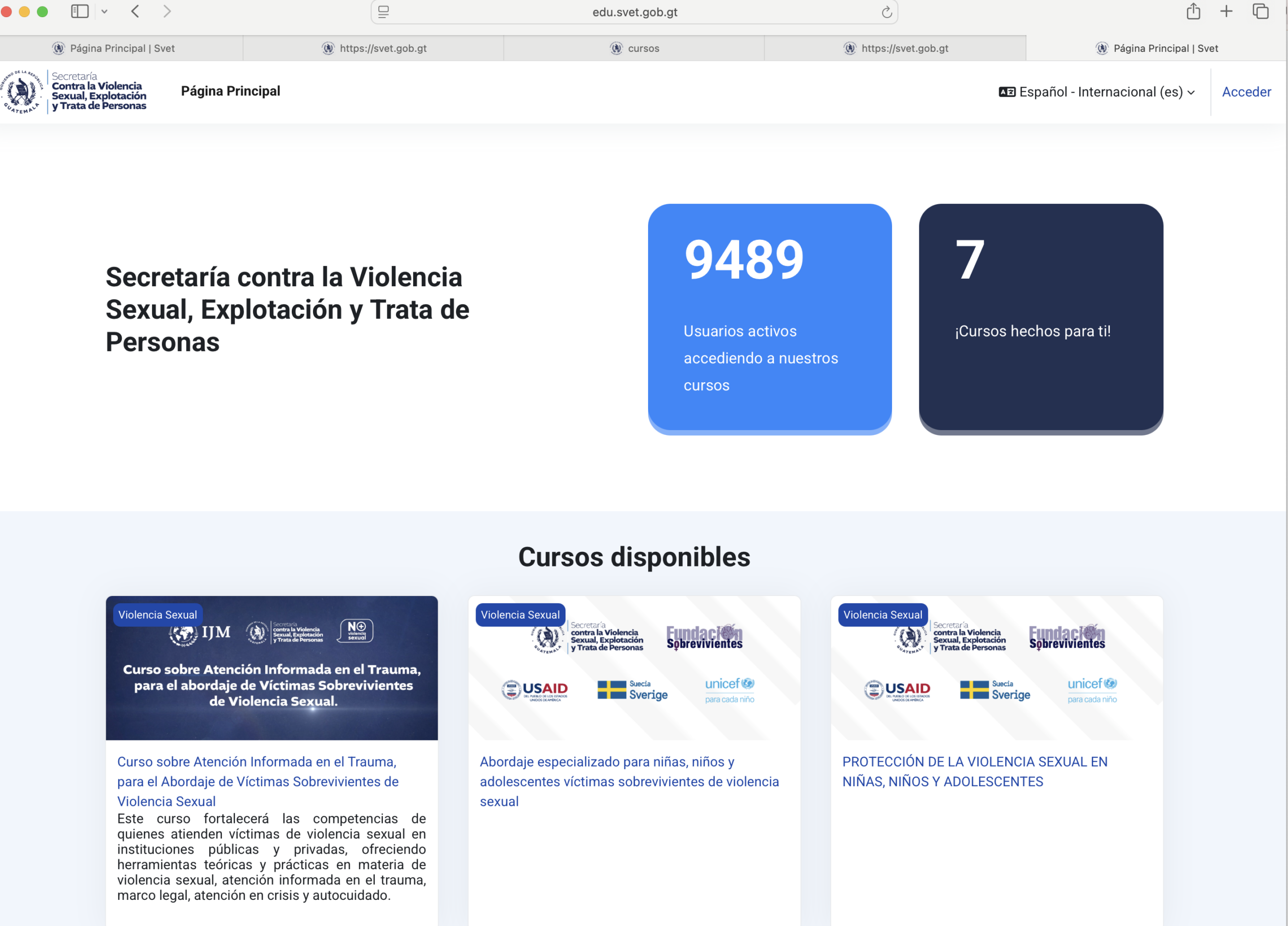 Paso 1: Ingreso y Acceso